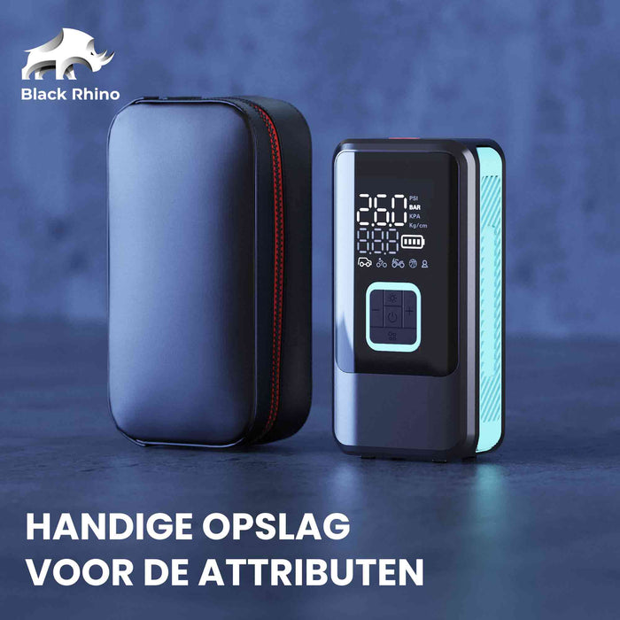 Black Rhino AeroBoost T-3 elektrische fietspomp Black Rhino 