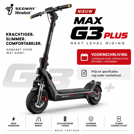 Segway Max G3 Plus elektrische step Elektrische step Segway 